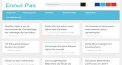 Desktop Screenshot of ennuipas.com